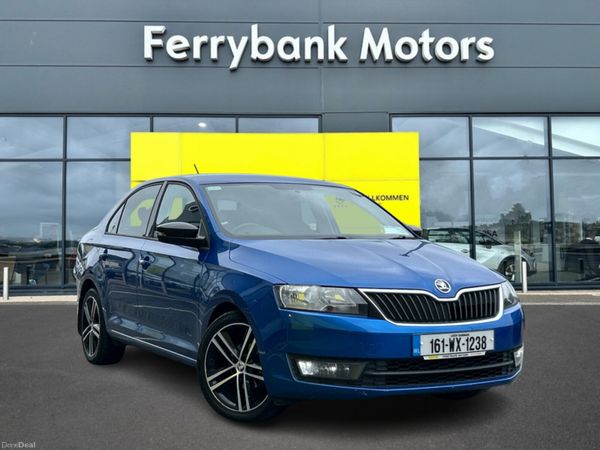 Skoda Rapid Saloon, Diesel, 2016, Blue