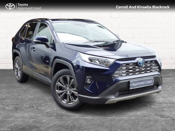 Toyota RAV4 SUV, Petrol Hybrid, 2023, Blue