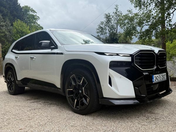BMW XM SUV, Petrol Plug-in Hybrid, 2024, White
