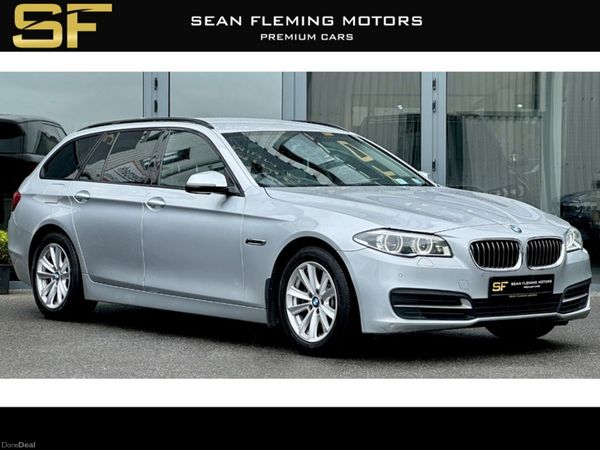 BMW 5-Series Estate, Diesel, 2017, Silver