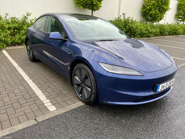 Tesla Model 3 Saloon, Electric, 2024, Blue