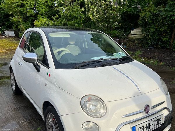 Fiat 500 Hatchback, Petrol, 2008, White