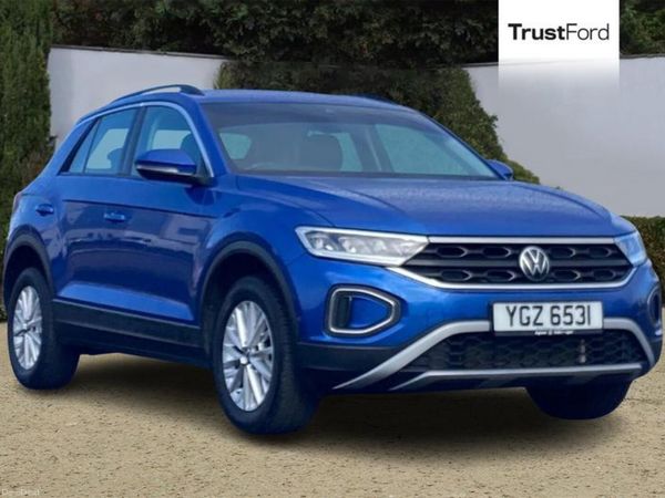 Volkswagen T-Roc Hatchback, Petrol, 2023, Blue