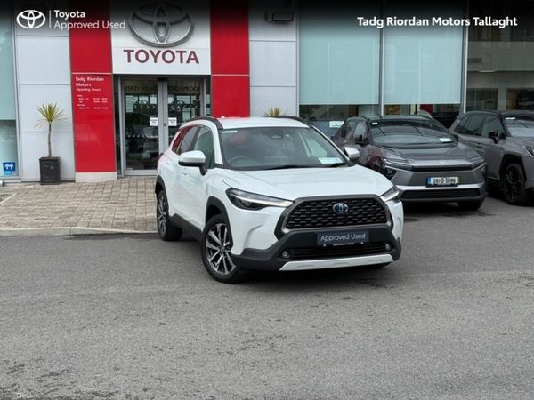 Toyota Corolla Cross Hatchback, Petrol Hybrid, 2023, White