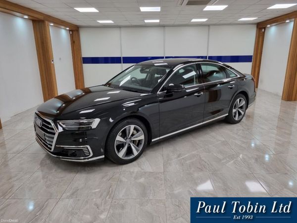 Audi A8 Saloon, Petrol Plug-in Hybrid, 2021, Black