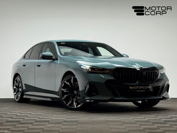 BMW i5 Saloon, Electric, 2024, Green