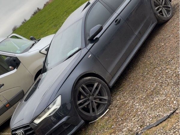 Audi A6 Saloon, Diesel, 2017, Blue