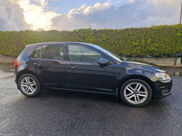 Volkswagen Golf Hatchback, Diesel, 2014, Black