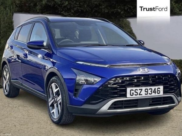 Hyundai Bayon SUV, Petrol Hybrid, 2023, Blue