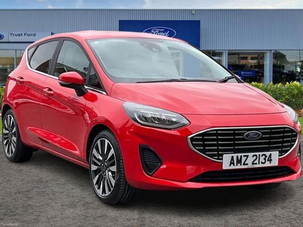 Ford Fiesta Hatchback, Petrol, 2023, Red