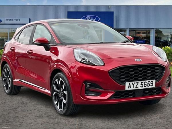 Ford Puma Hatchback, Petrol, 2021, Red