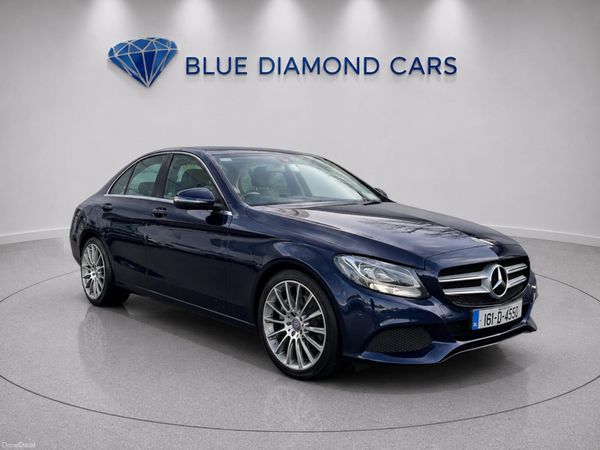 Mercedes-Benz C-Class Saloon, Diesel, 2018, Blue