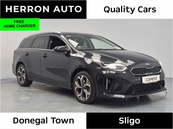 Kia Ceed Estate, Petrol Hybrid, 2021, Black