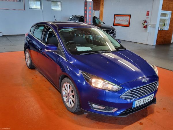 Ford Focus Hatchback, Diesel, 2017, Blue