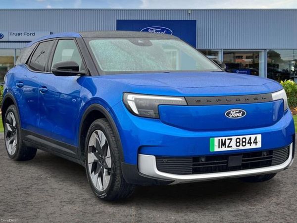 Ford Explorer SUV, Electric, 2025, Blue