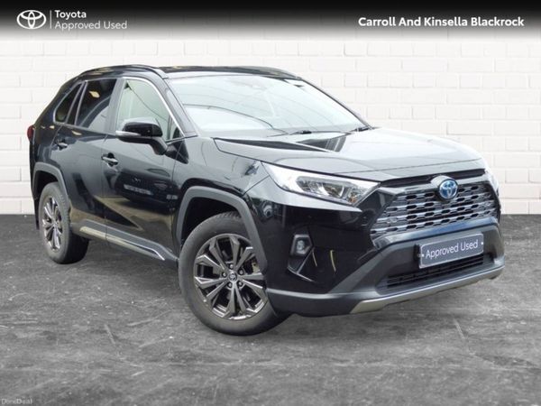 Toyota RAV4 SUV, Petrol Hybrid, 2023, Black
