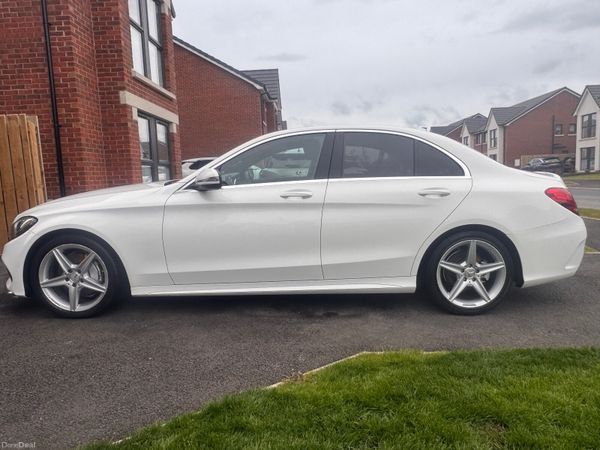 Mercedes-Benz C-Class Saloon, Diesel, 2016, White