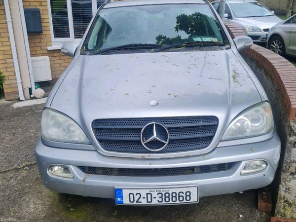 Mercedes-Benz M-Class SUV, Diesel, 2002, Silver