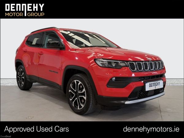 Jeep Compass SUV, Petrol Hybrid, 2024, Red