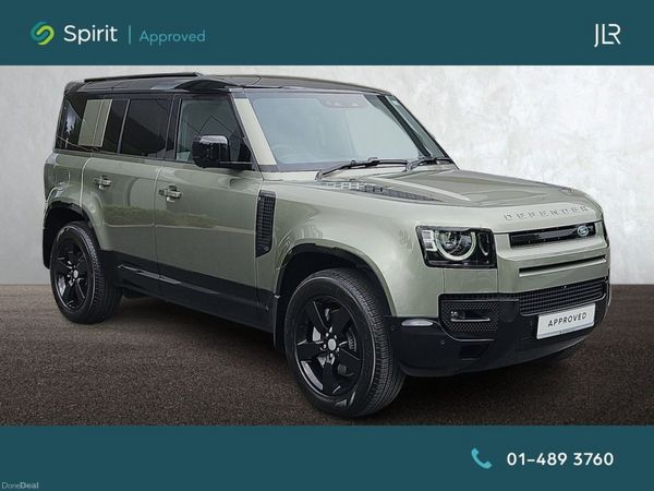 Land Rover Defender SUV, Petrol Plug-in Hybrid, 2025, Green