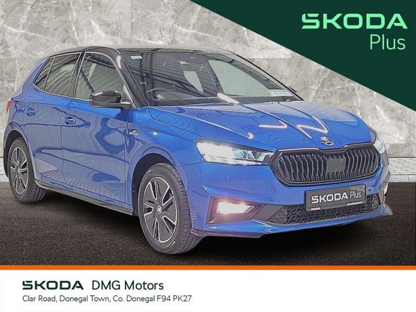 Skoda Fabia Hatchback, Petrol, 2023, Blue