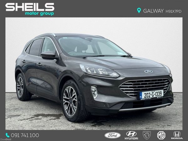 Ford Kuga SUV, Petrol Plug-in Hybrid, 2020, Grey