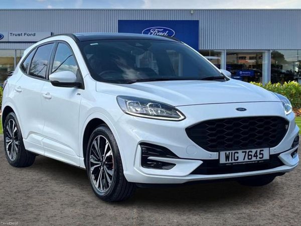 Ford Kuga Estate, Petrol Hybrid, 2023, White