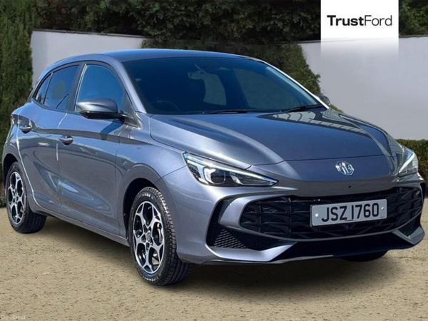 MG MG3 Hatchback, Petrol Hybrid, 2025, Grey