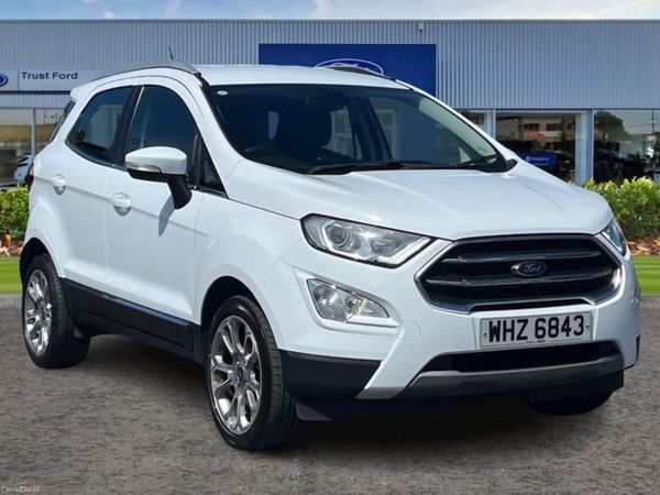 Ford EcoSport Hatchback, Petrol, 2019, White