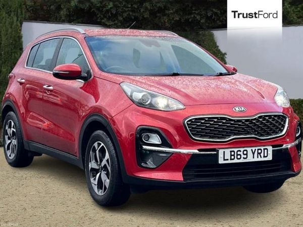 Kia Sportage Estate, Diesel, 2020, Red