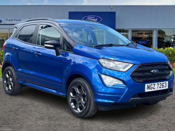Ford EcoSport SUV, Petrol, 2019, Blue