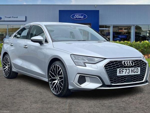 Audi A3 Saloon, Petrol, 2023, Silver