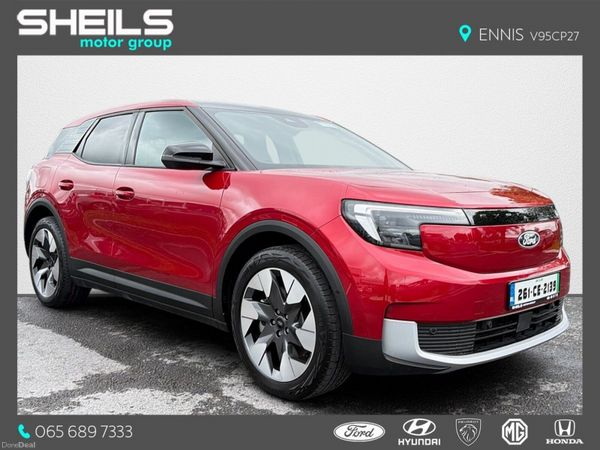 Ford Explorer MPV, Electric, 2026, Red