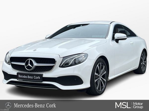 Mercedes-Benz E-Class Coupe, Diesel, 2020, White