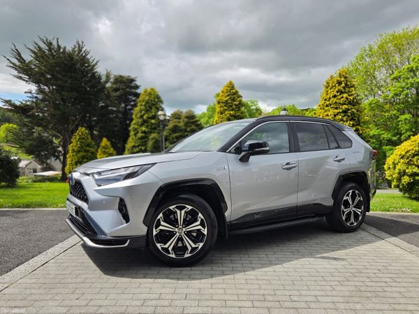 Toyota RAV4 SUV, Petrol Plug-in Hybrid, 2022, Silver