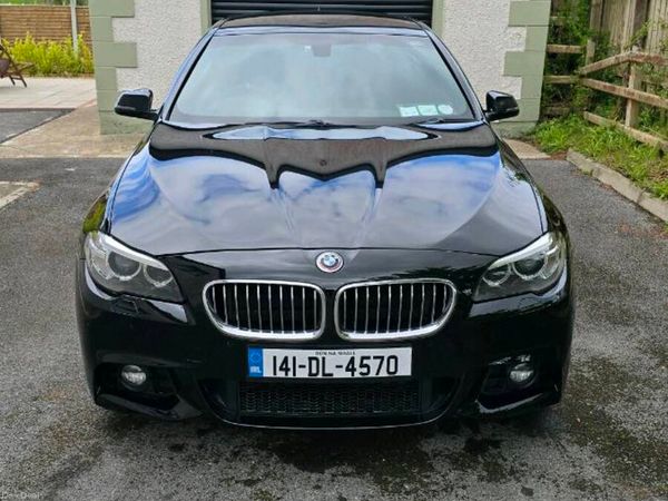 BMW 5-Series Saloon, Diesel, 2014, Black