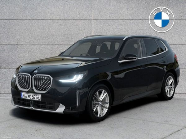 BMW X3 SUV, Petrol Plug-in Hybrid, 2026, Black