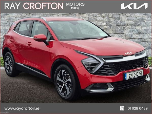 Kia Sportage SUV, Diesel, 2022, Red