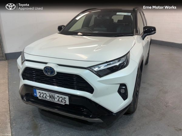 Toyota RAV4 SUV, Petrol Hybrid, 2022, White