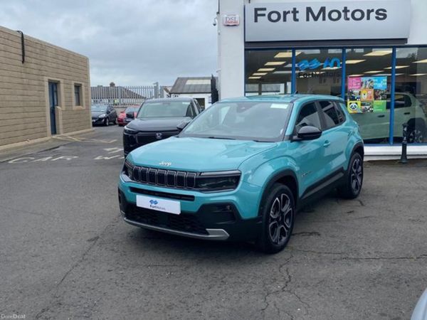 Jeep Avenger SUV, Electric, 2025, Blue