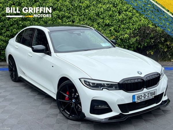 BMW 3-Series Saloon, Petrol Plug-in Hybrid, 2019, White