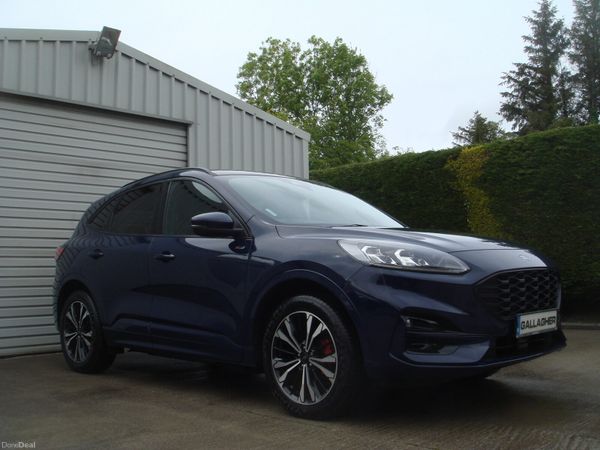 Ford Kuga SUV, Petrol Hybrid, 2023, Blue