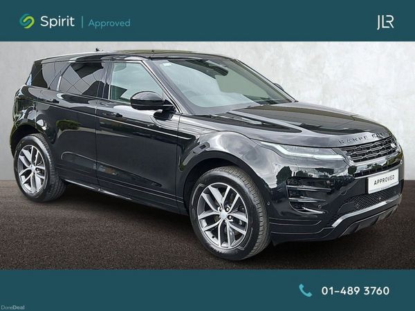 Land Rover Range Rover Evoque SUV, Petrol Hybrid, 2025, Black