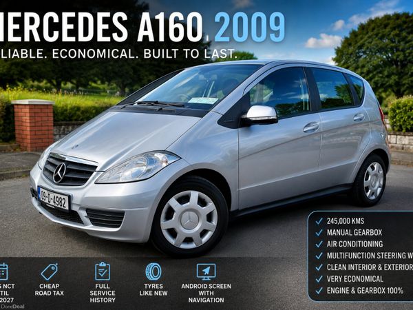 Mercedes-Benz A-Class Hatchback, Diesel, 2009, Blue