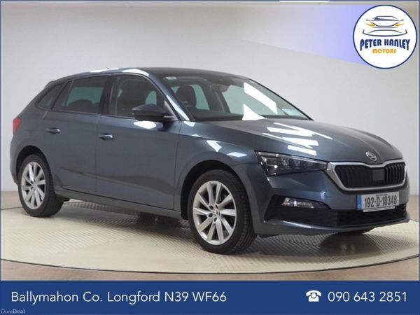 Skoda Scala Hatchback, Petrol, 2019, Grey