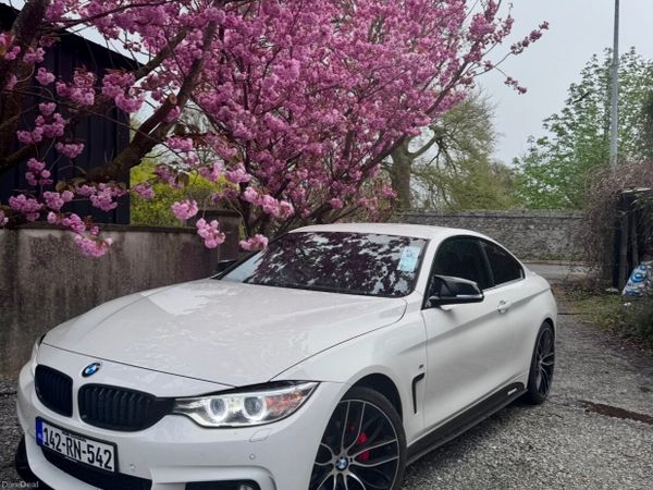 BMW 4-Series Coupe, Diesel, 2014, White