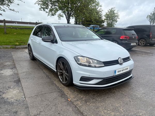 Volkswagen Golf Hatchback, Diesel, 2018, Silver