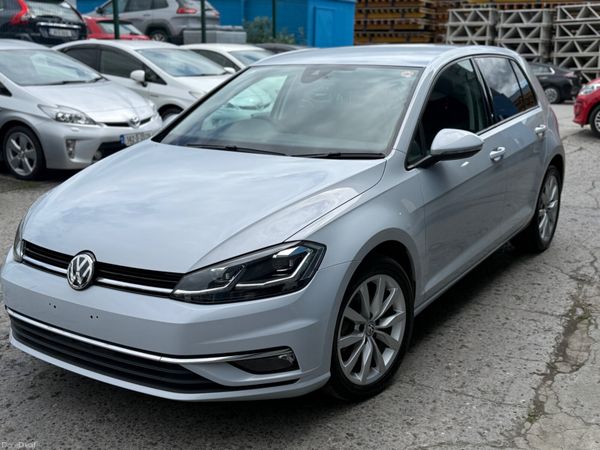 Volkswagen Golf Hatchback, Petrol, 2019, White
