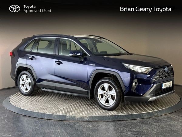 Toyota RAV4 SUV, Petrol Hybrid, 2019, Blue