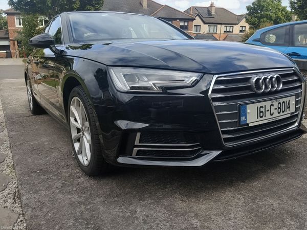 Audi A4 Saloon, Petrol, 2016, Black